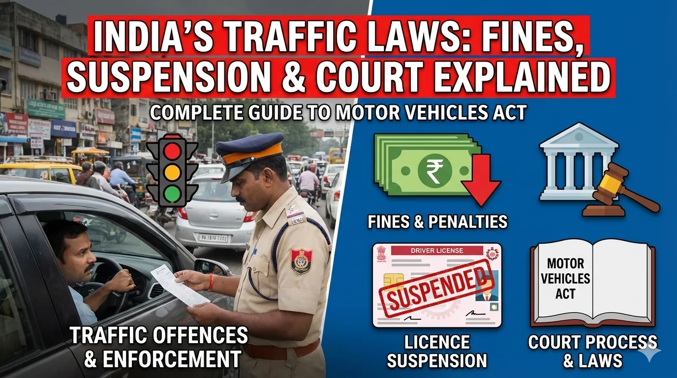 Traffic Offences in India - Complete List of Violations, Fines & Legal Consequences